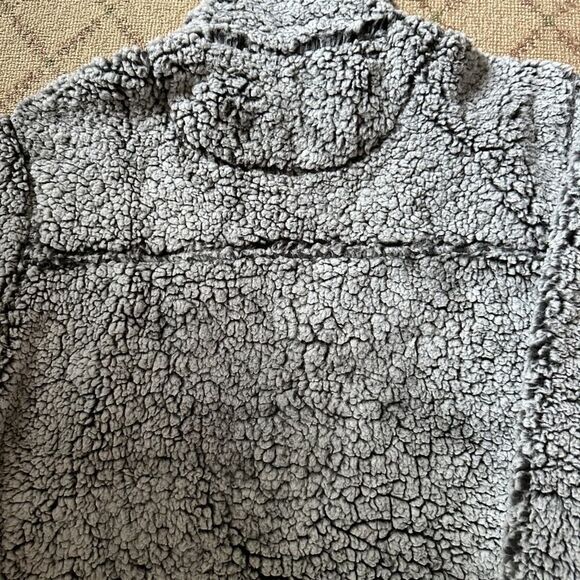 University of Maryland gray sherpa Boxercraft 1/4 zip L NWOT - Picture 7 of 10